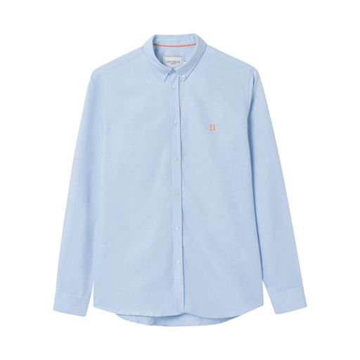 Les Deux Oliver Oxford Skjorte, Lyseblå, XXL