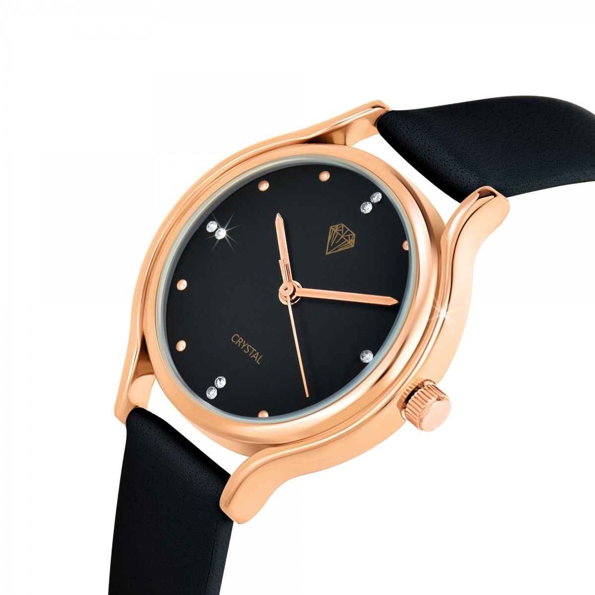 Montre Hania élégante ornée de Cristaux scintillants SC Crystal