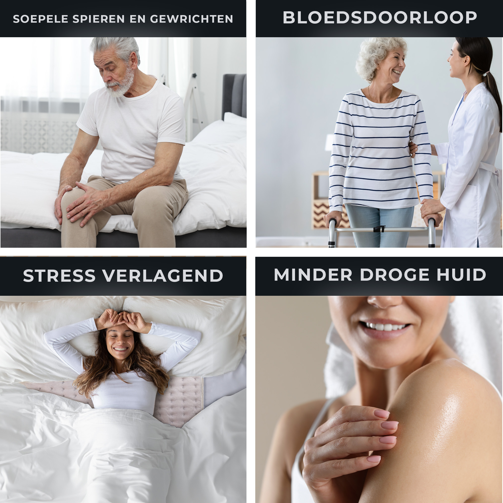 STAUS&BACH Cozysnug 2 persoons elektrisch onderdeken - Dusty Pink