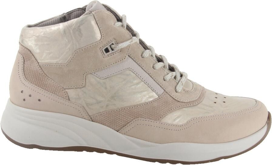 Durea 9778.605.1968-H dames veterboots sportief (5) beige