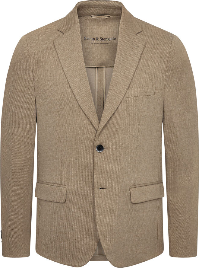 Bruun & Stengade BS Marne Classic Fit Blazer Sand