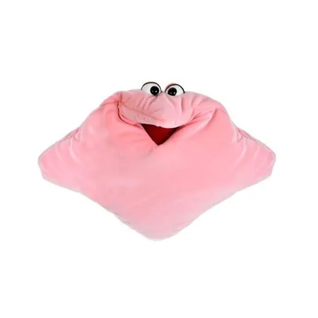 Living Puppets Handpuppen Kissen Pink 40x40cm