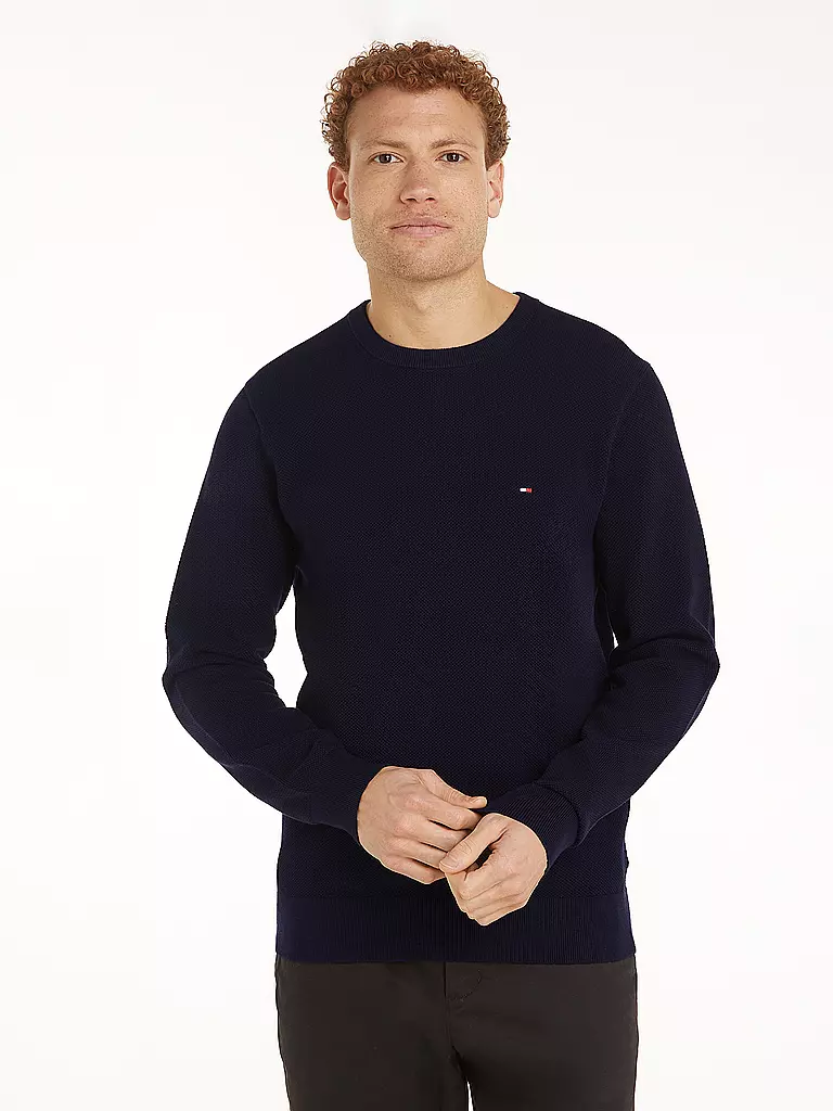 TOMMY HILFIGER Pullover dunkelblau