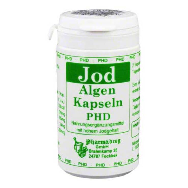 Jod Algen Kapseln, 60 St