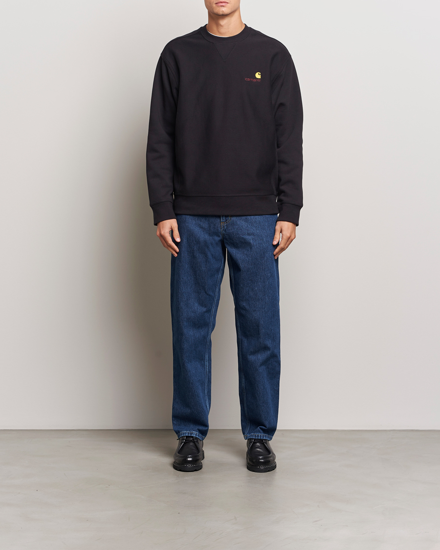 Carhartt WIP American Script Sweatshirt Black
