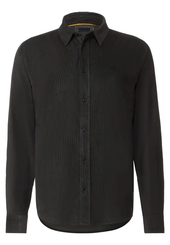 Lässiges Cordhemd - graphite grey