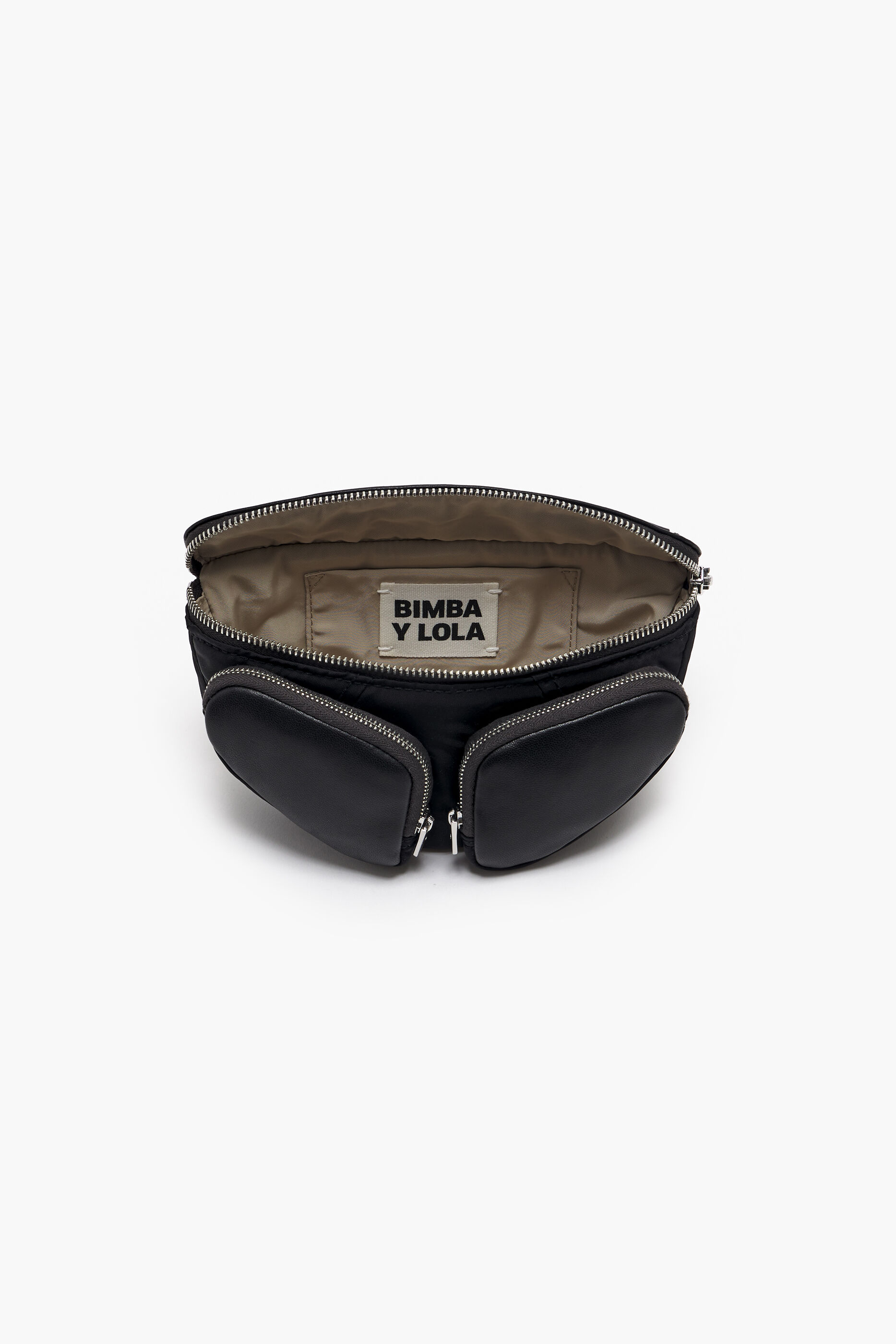 Pochete Pocket XS em couro preto