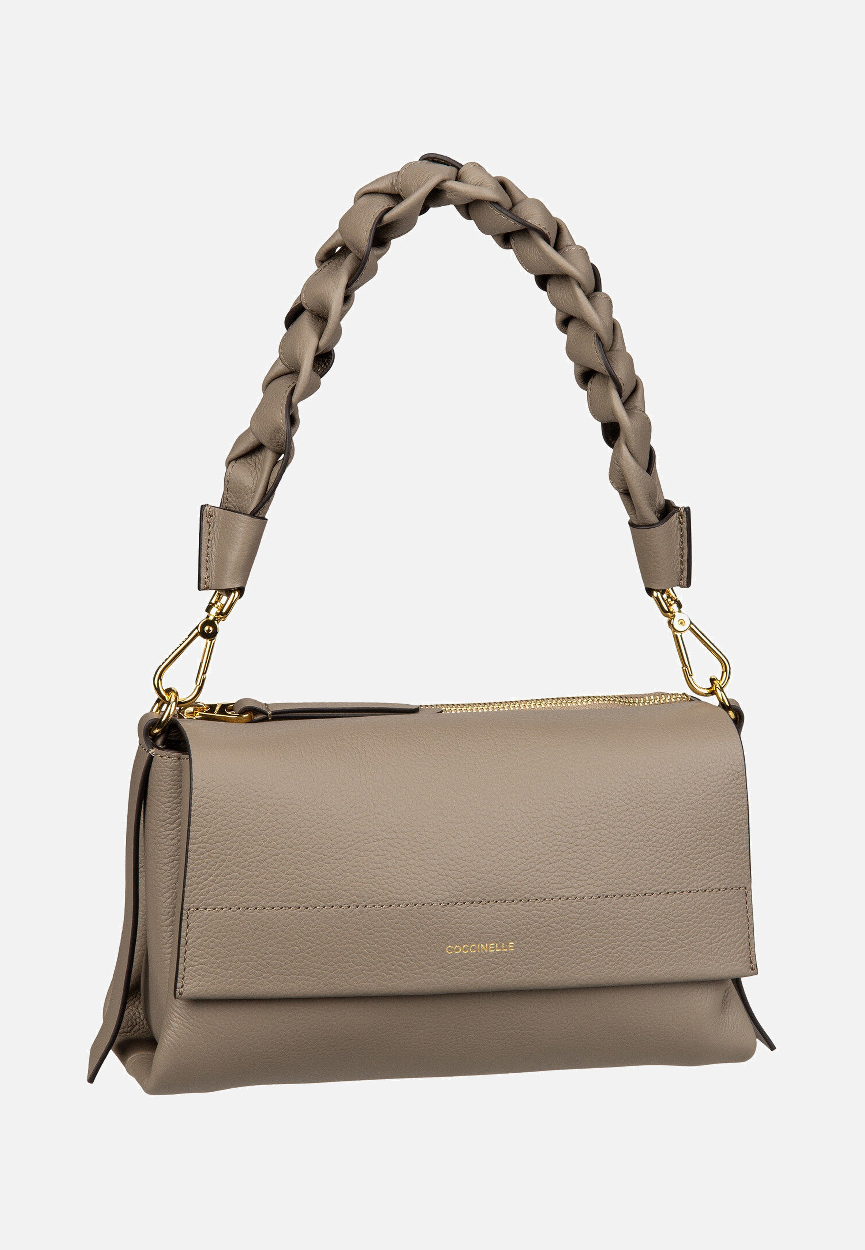 Boheme Grana Double 1201 Warm Taupe/Rosette - Umhängetasche
