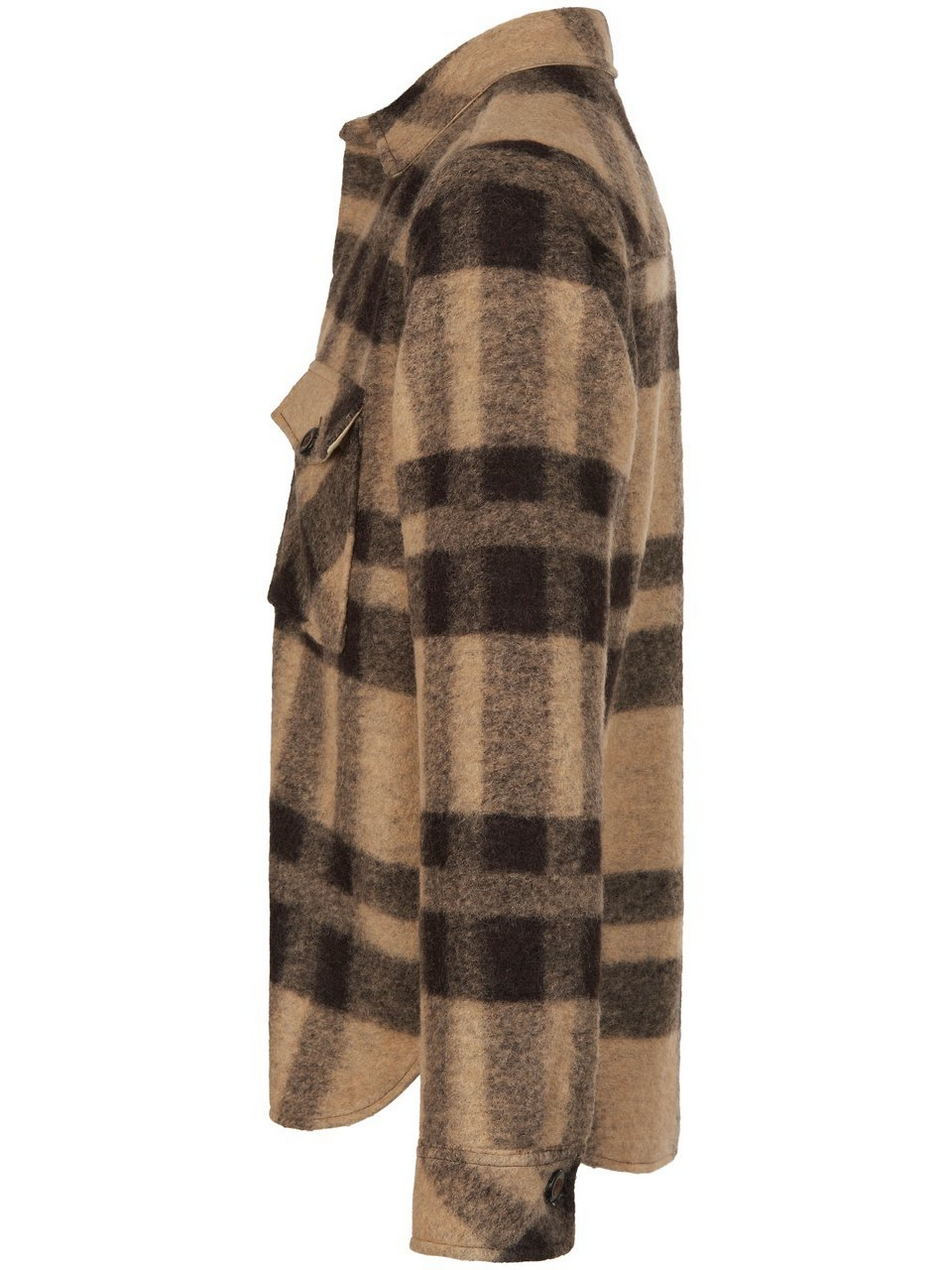 Jacke mit Hemdkragen