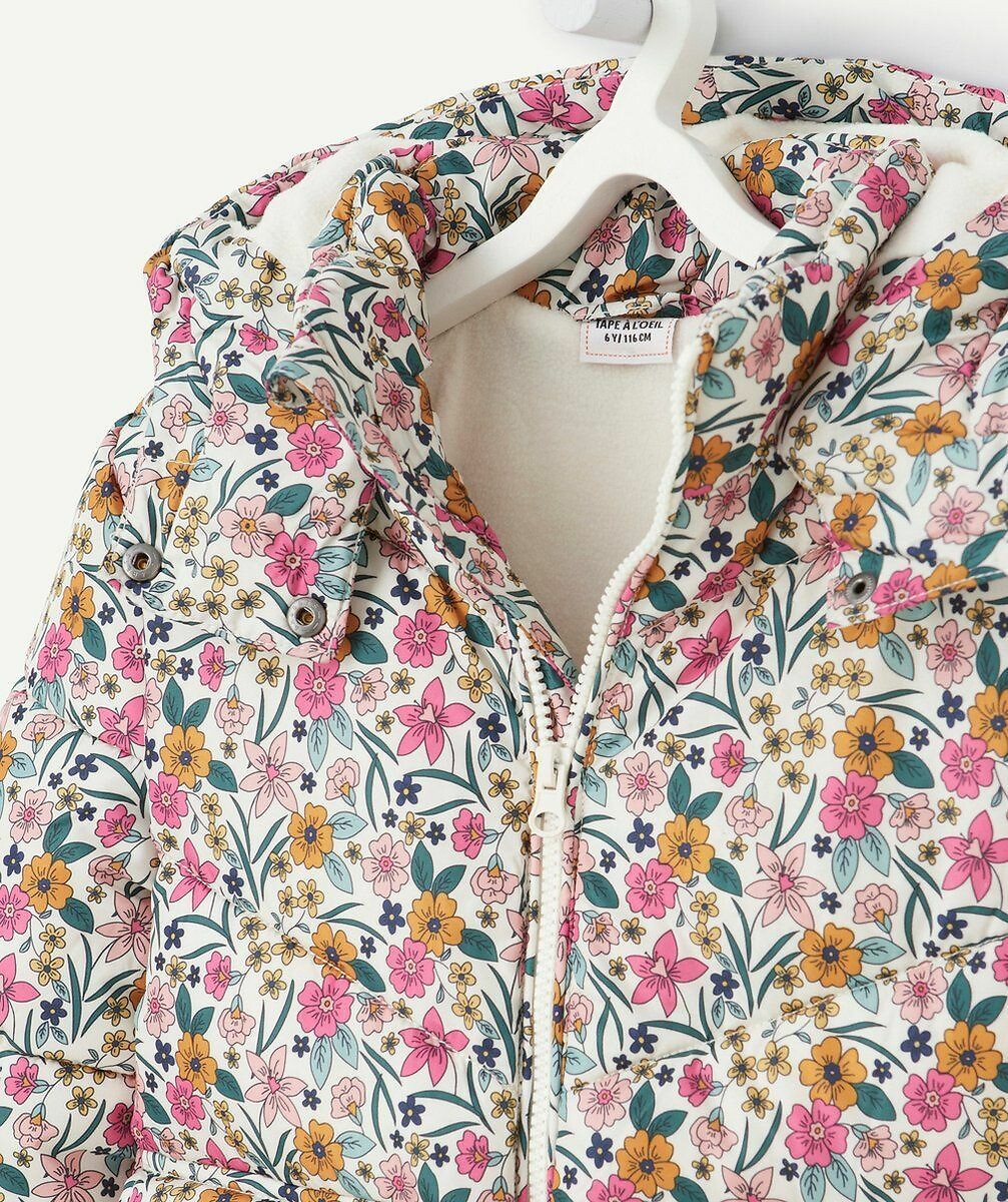 TAPE A L'OEIL<br>Jaqueta de penas estampada com capuz