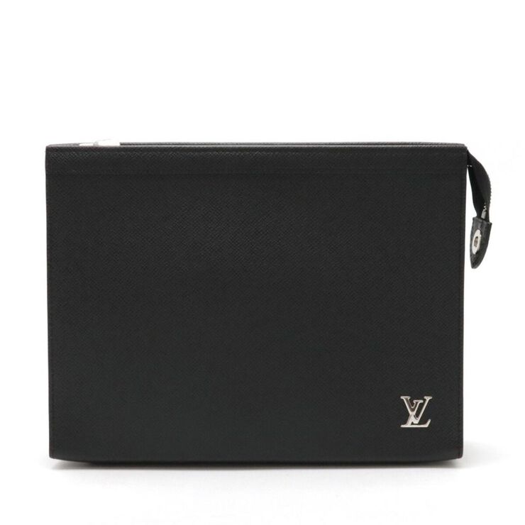 Louis Vuitton Vintage Louis Vuitton Clutch Black