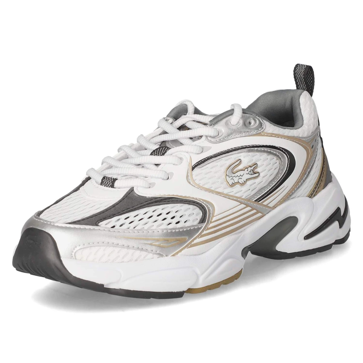 LacosteLow Sneaker STORM - WHT/SLV