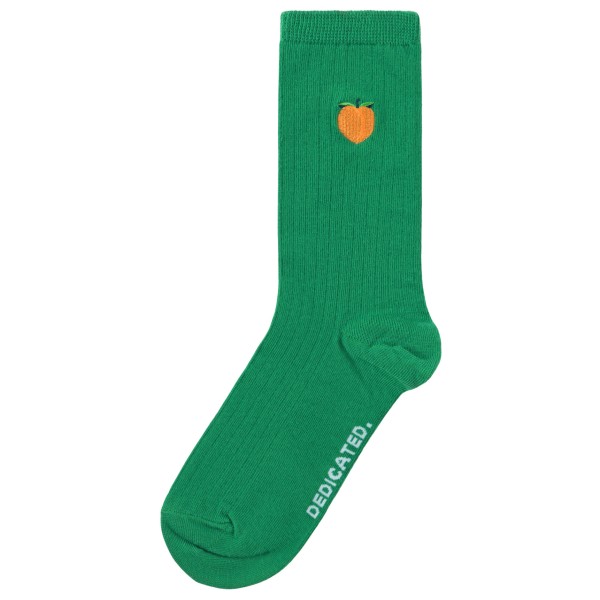DEDICATED - Rib Socks Knivsta Peach - Chaussettes multifonctions