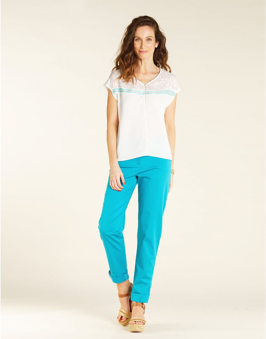 Pantalon chino stretch
