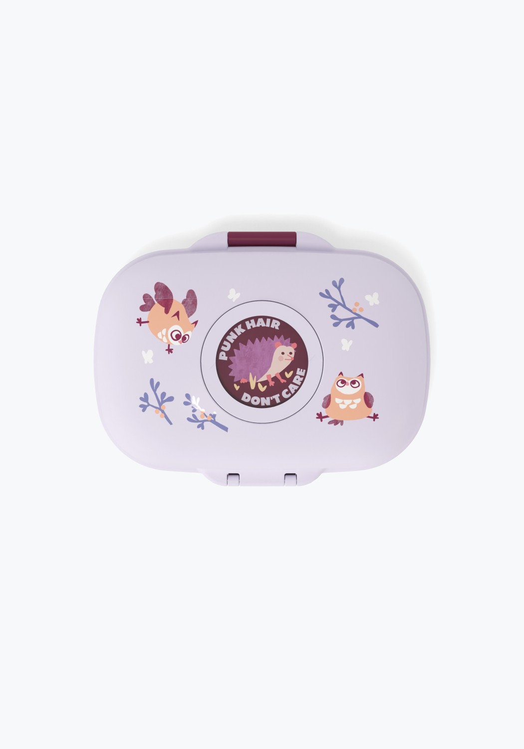 Monbento Kinder-Snackbox MB Gram Purple Owly