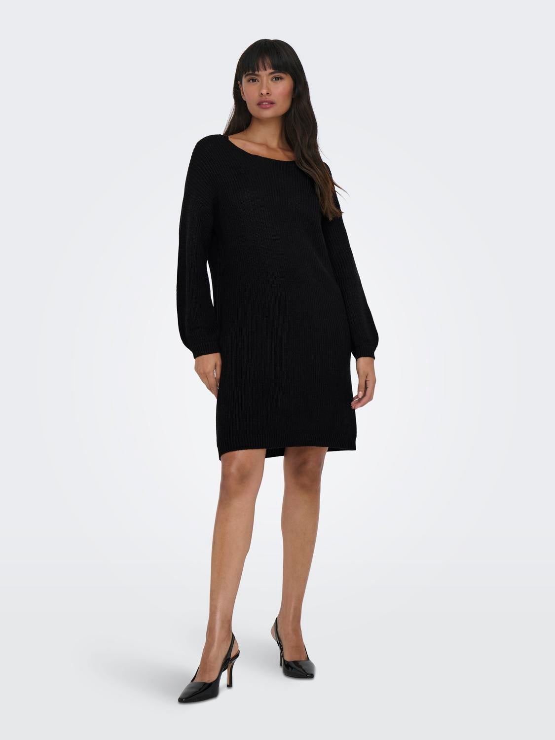 ONLXENIA Langes Kleid Black