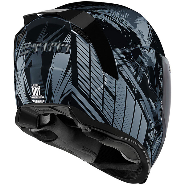 Icon - Casque Airflite Stim Noir / Gris