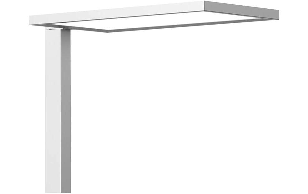 Bürostehleuchte dimmbar 30W, 7500 lm, 6000K – Silber<br>Büro-Stehlampe»