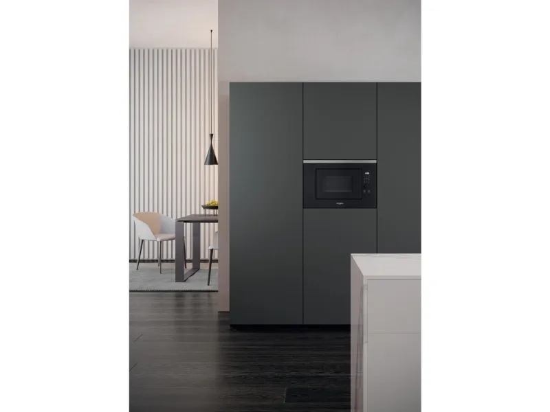 Whirlpool WMF201G, Indbygget, Grill mikroovn, 20 L, 800 W, Indbygget skærm, Dreje, Berøring