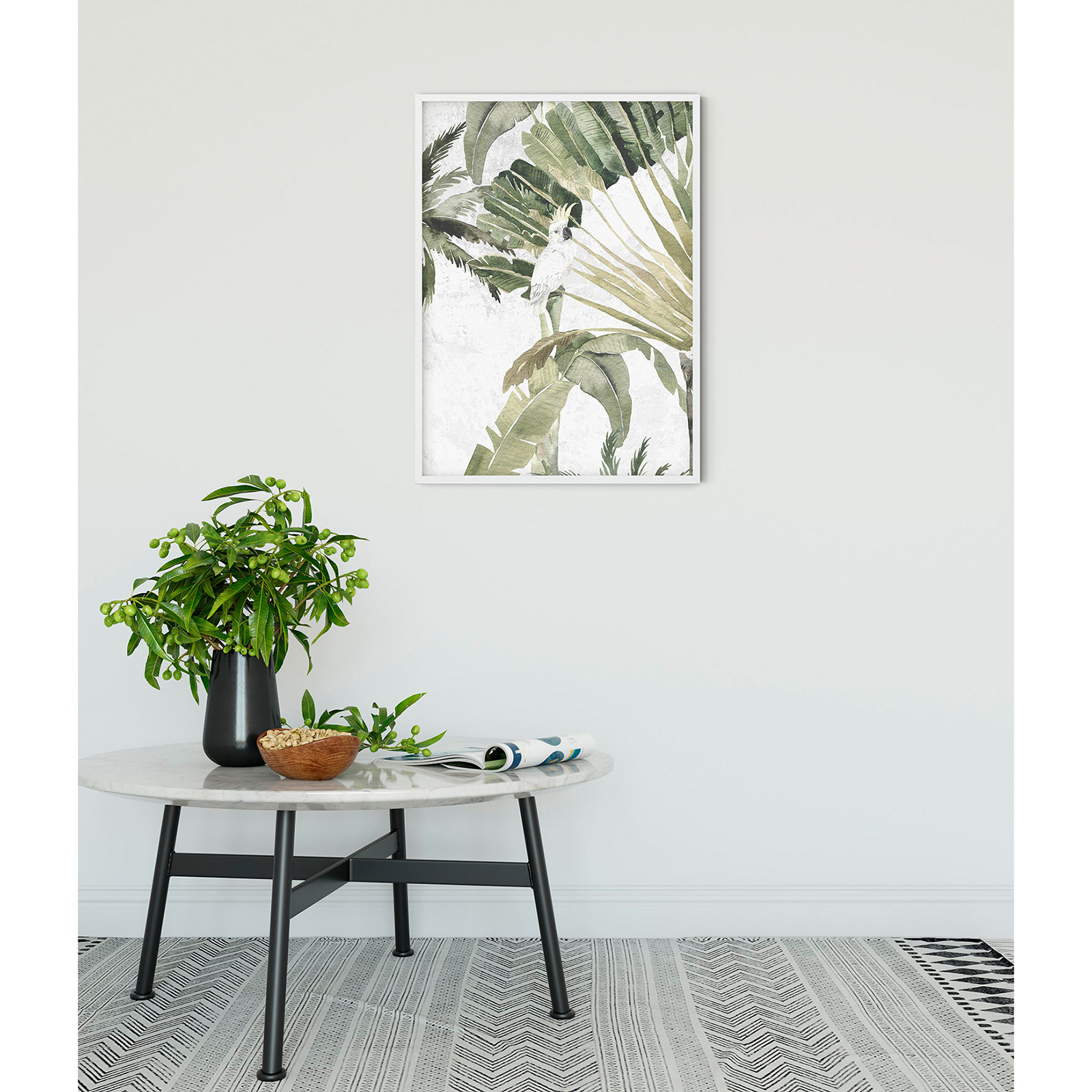 Wandbild OISEAU CACADOO - 50x70 cm