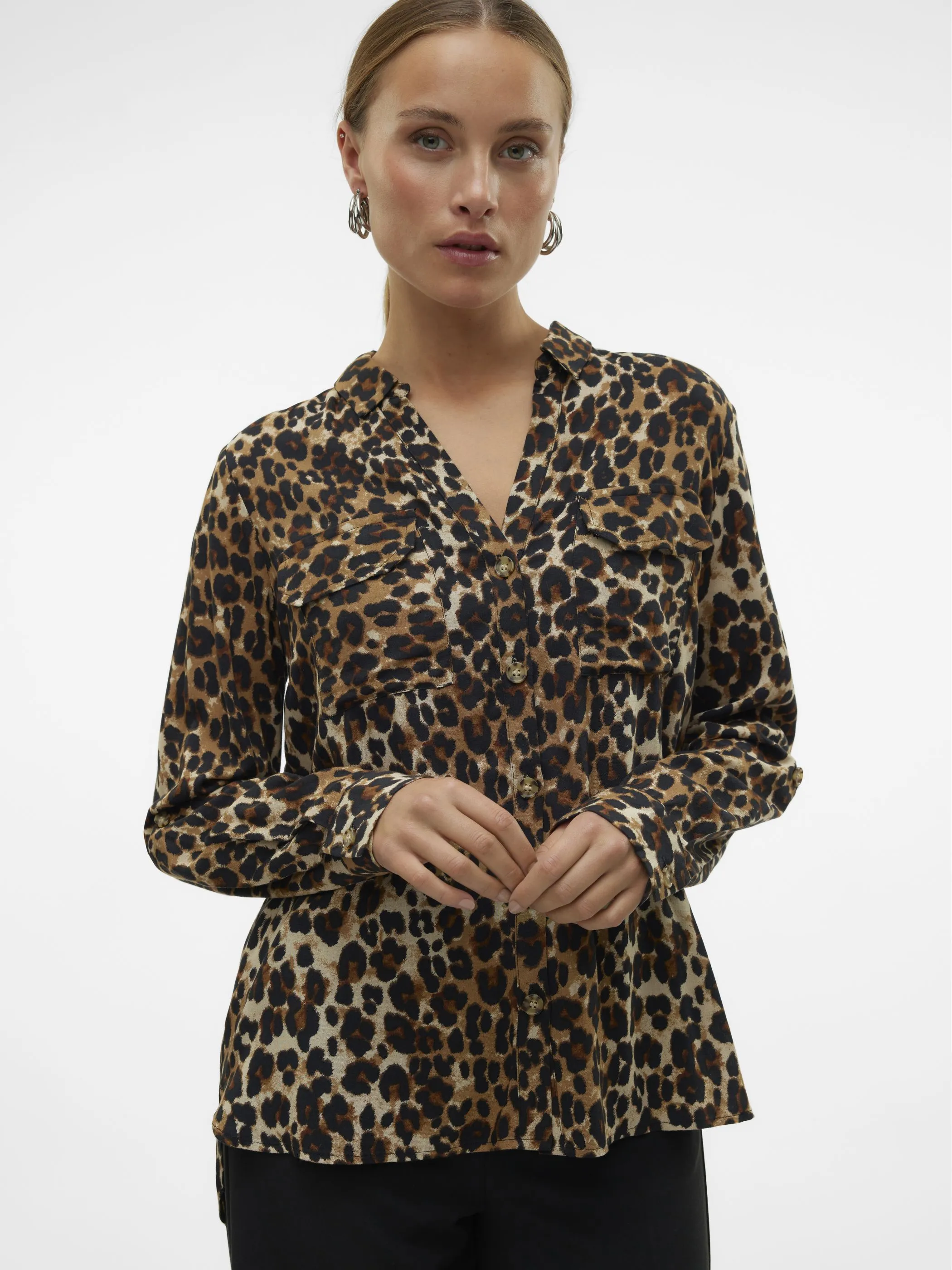 Vero Moda VMBUMPY L/S SHIRT NEW Bluse
