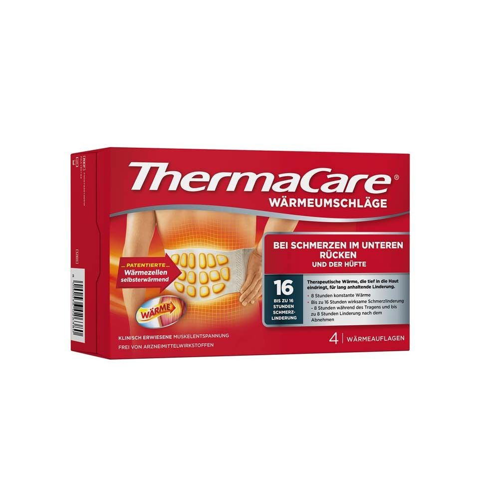 ThermaCare® Wärmepflaster bei Schmerzen im unteren Rücken und der Hüfte