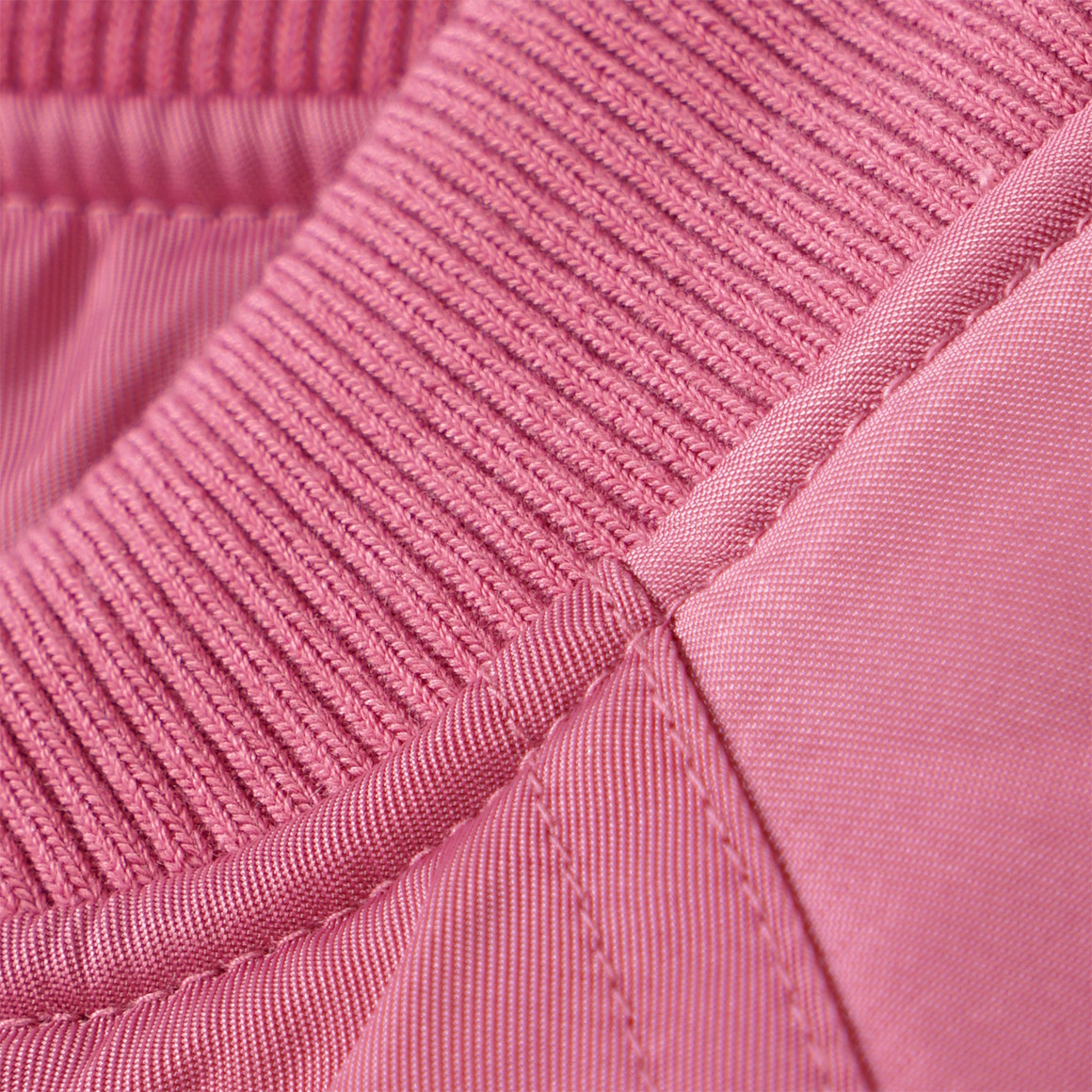 Yigga Mädchen Blouson in Unifarben rosa