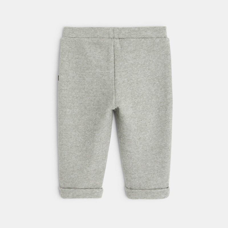 Pantalon à pois fantaisie effet pont vert bébé fille Vert