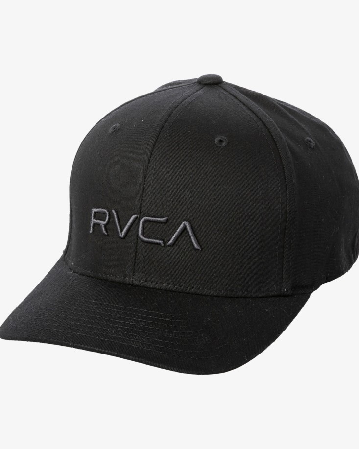 Rvca RVCA Flexfit Hat Black