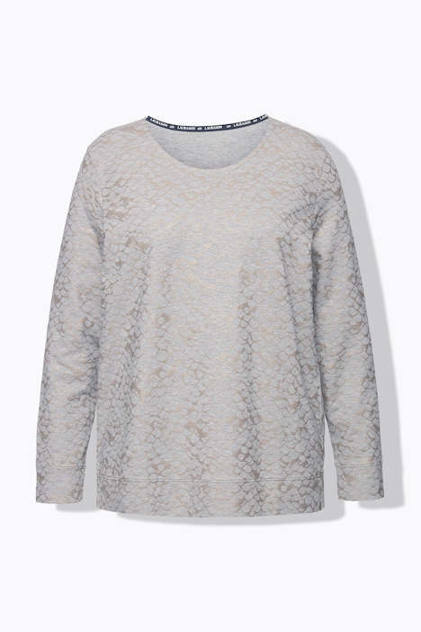 Langarmshirt, Langarm, Rundhalsausschnitt