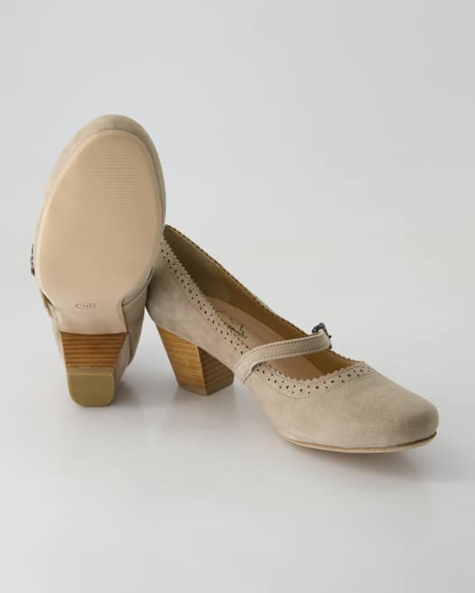 Hirschkogel 3003400 Trachtenschuhe in Beige