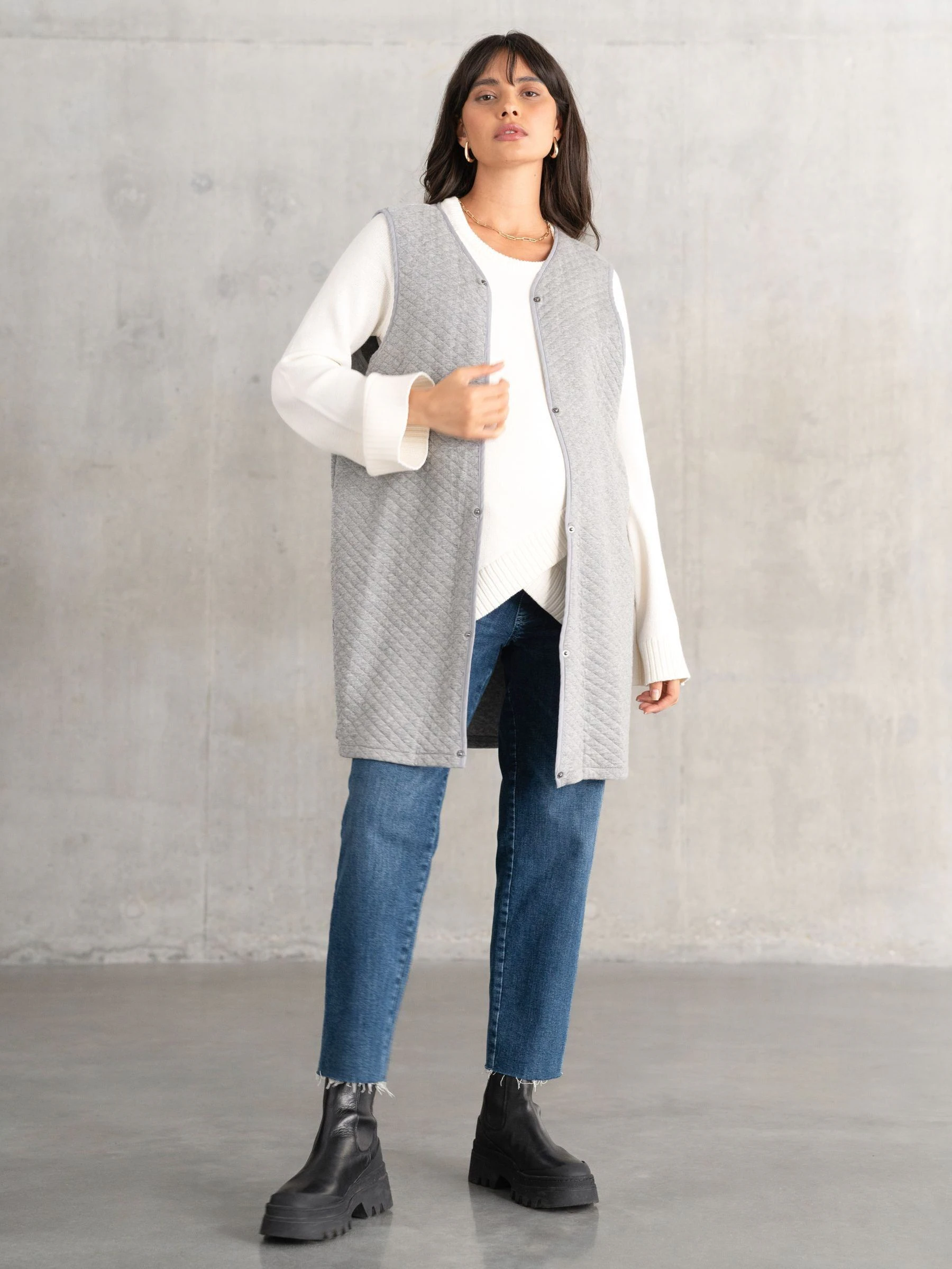 Seraphine Maternity Green Lightweight Parka