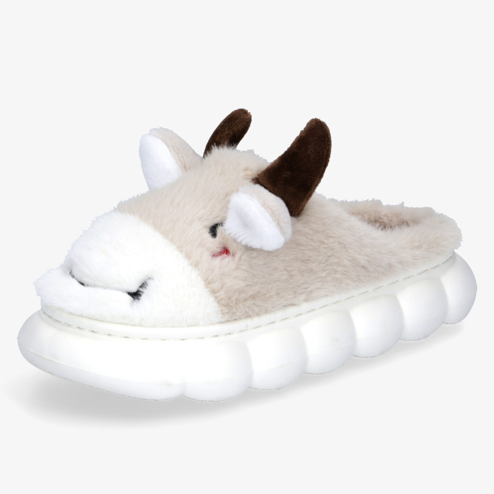 DooDogs Damen Hausschuhe beige