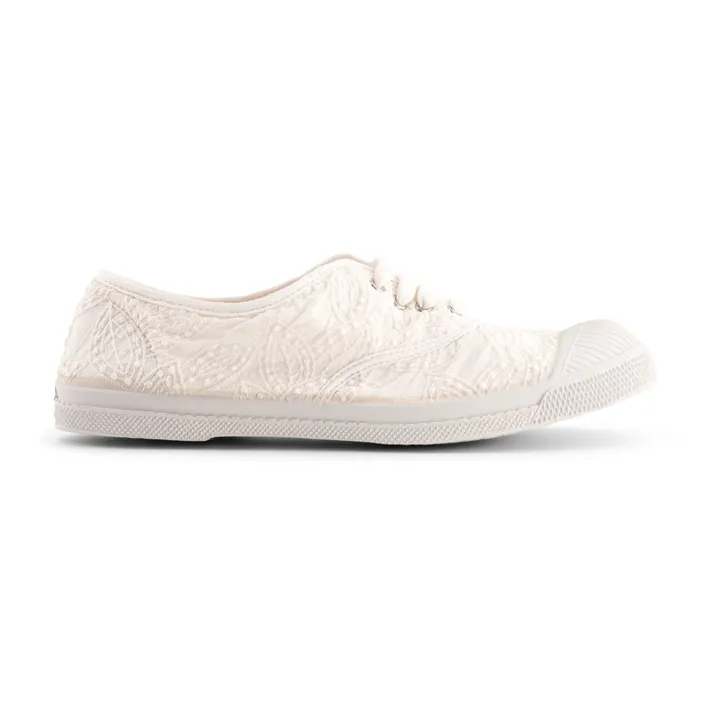 Bensimon Tennis Broderie Anglaise | Blanc