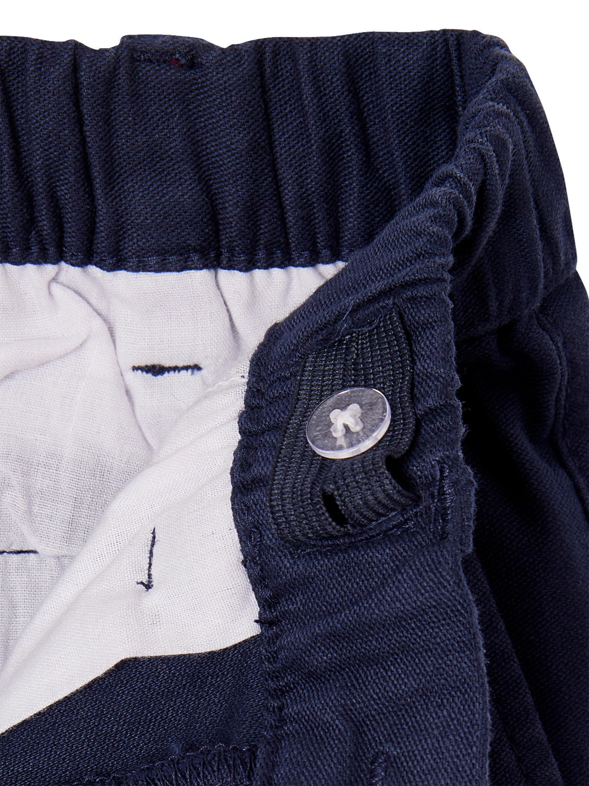 Vertbaudet Jungen Chino, 5-Pocket-Form marine