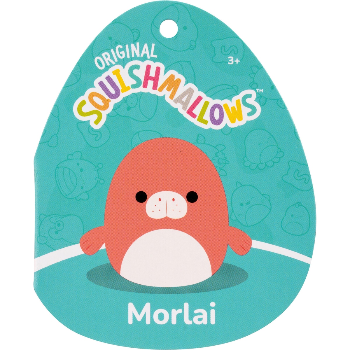 Squishmallows kosedyr (Morlai Manatee)