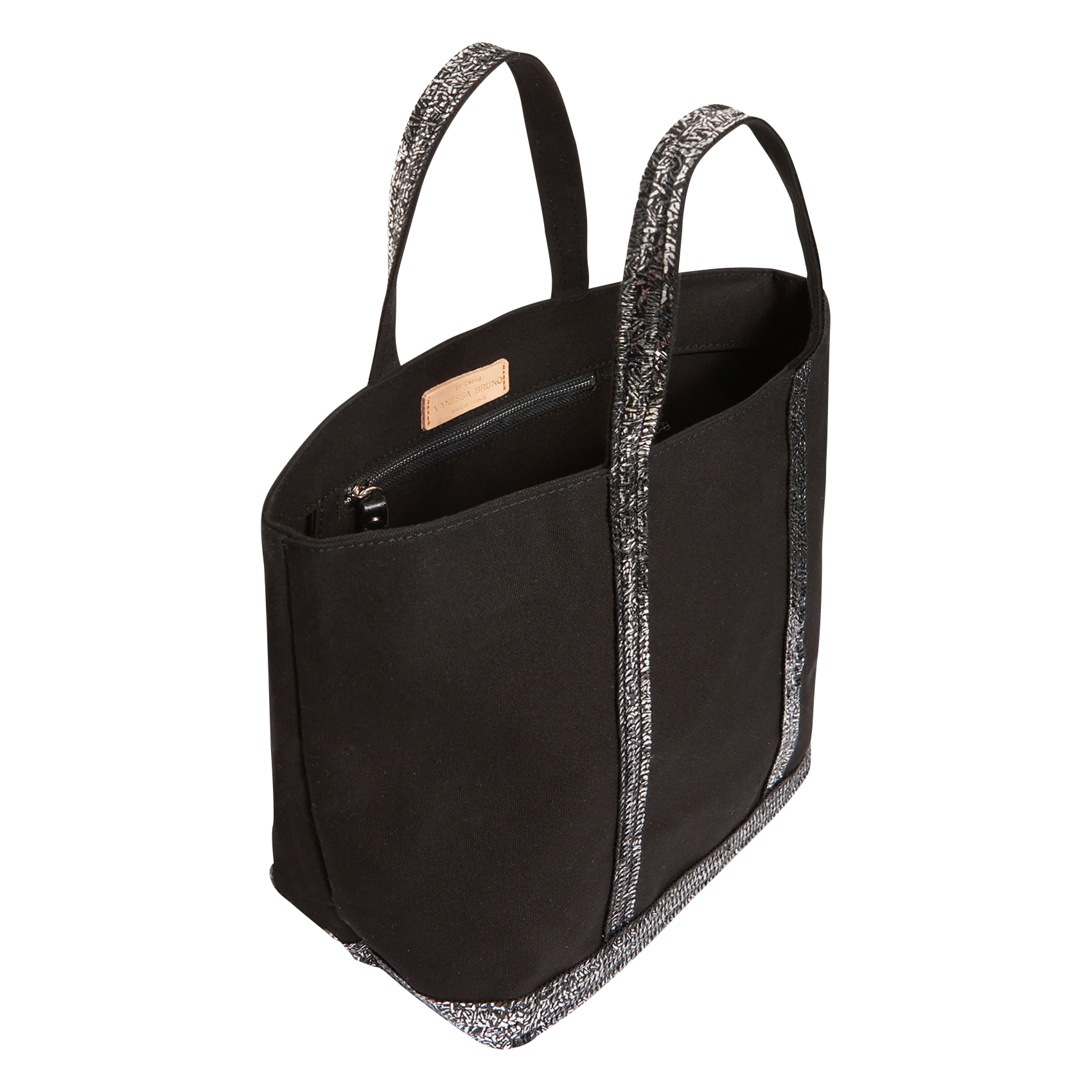 Cabas M toile et sequins | Multicolore