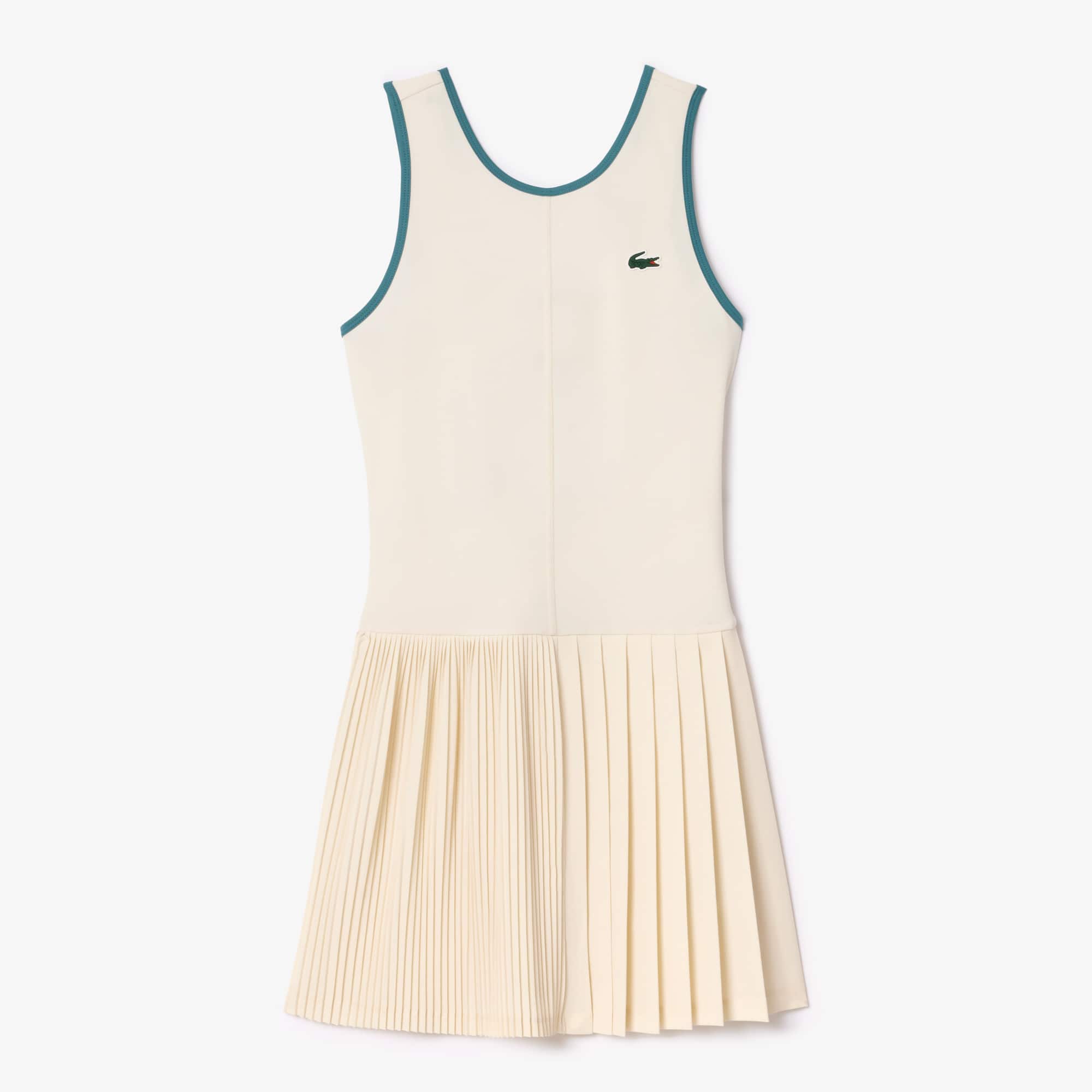 Robe Tennis Ultra-Dry stretch avec shorty séparé Robes & Jupes - Blanc - Lacoste - Femme