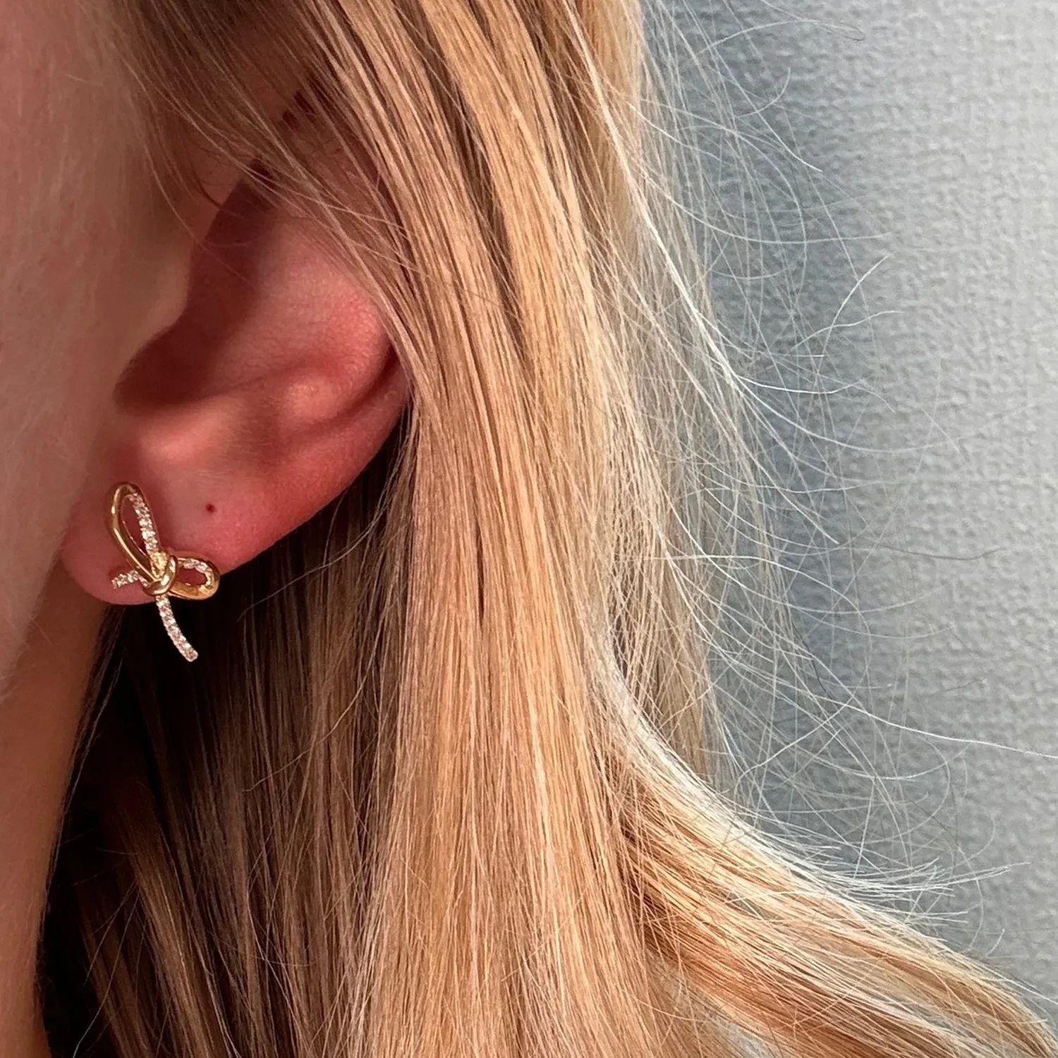 Mads Z Miss Butterfly Øreringe 14 kt. Guld 0,017 ct. 1511003