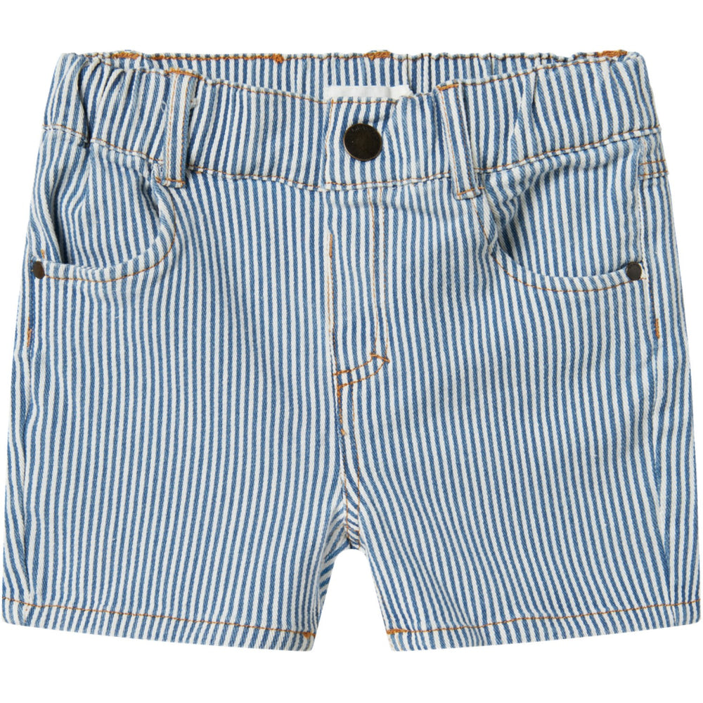 Køb Lil'Atelier Zen Blue Stripes Nmmhalfdan Loose Shorts 4001-Hs Lil