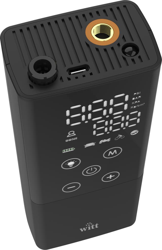 Witt Smart Touch cykelpumpe MP102280 (sort)