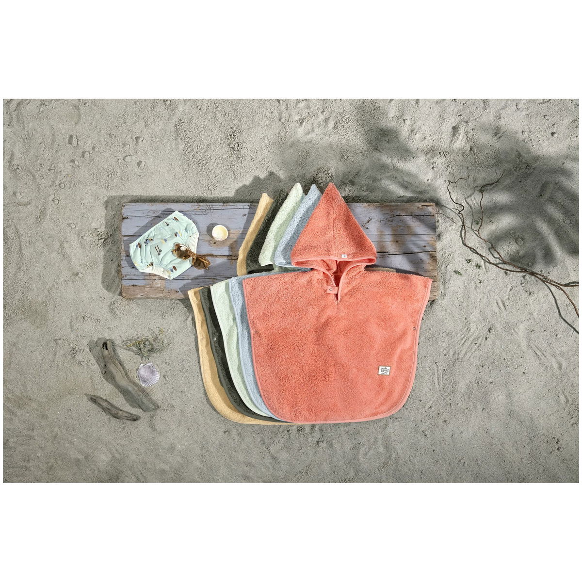 LässigLässig   Terry Poncho coral