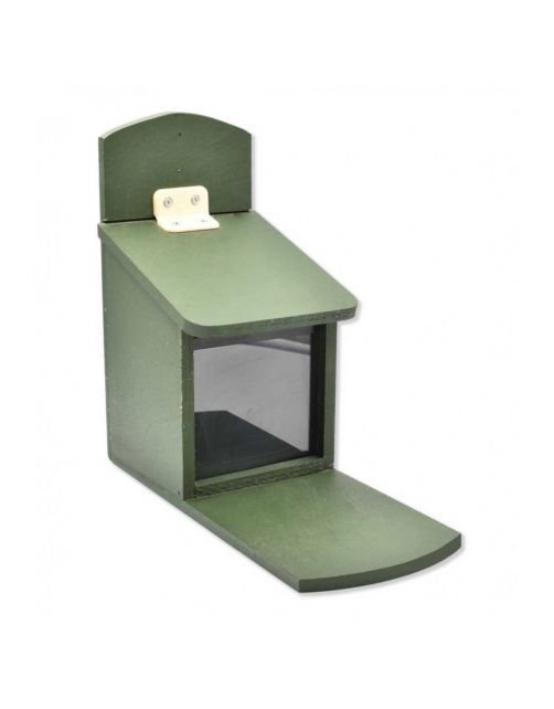 Wildbird Eekhoorn Voederhuis Tofino - Voederhuis - 29x12x25 cm Groen