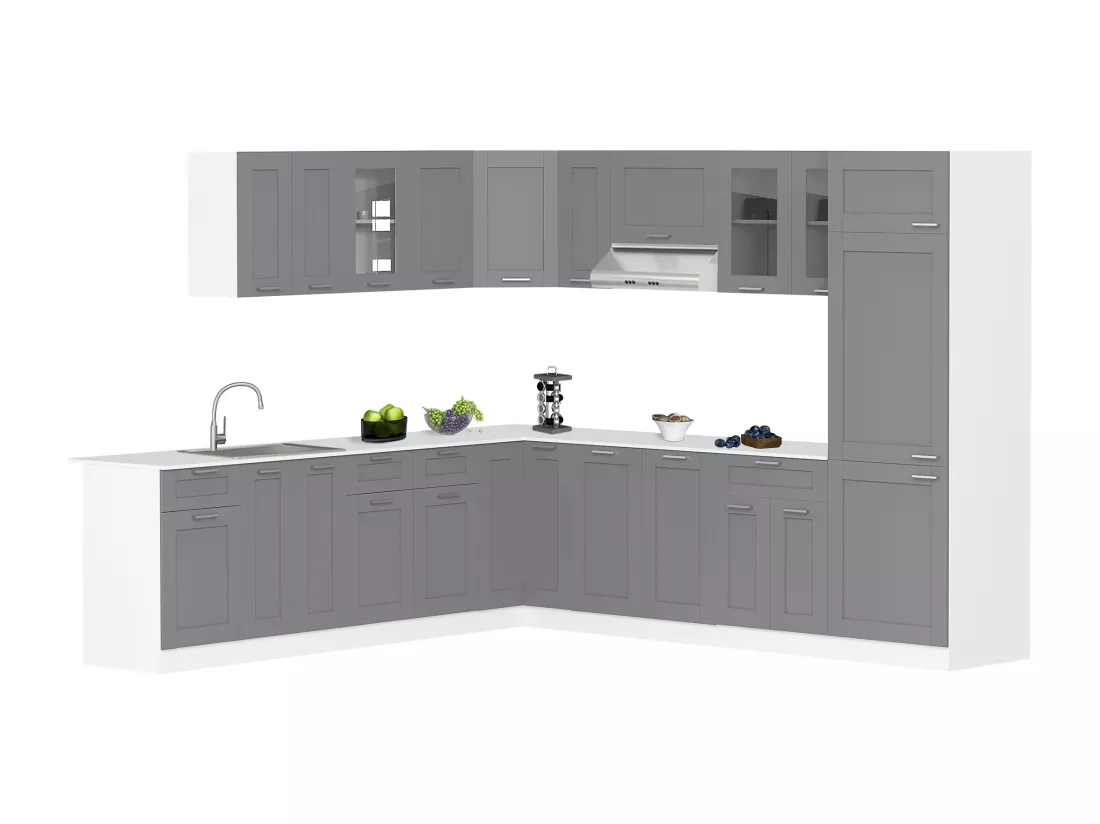 Armoire de cuisine l. 60cm Armoire suspendue Colura