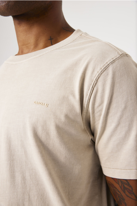 Garcia beige heren t-shirt