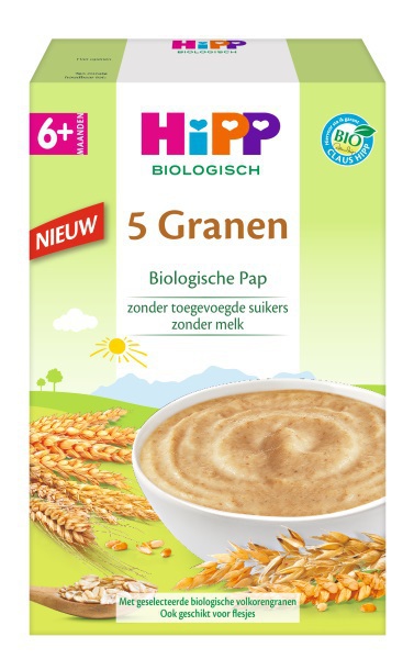 Hipp 5 Granen pap bio 200g