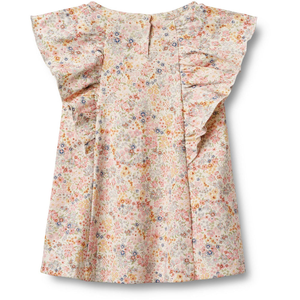 Køb Wheat Bright Flowers Jersey Kjole Ruffle Shirley