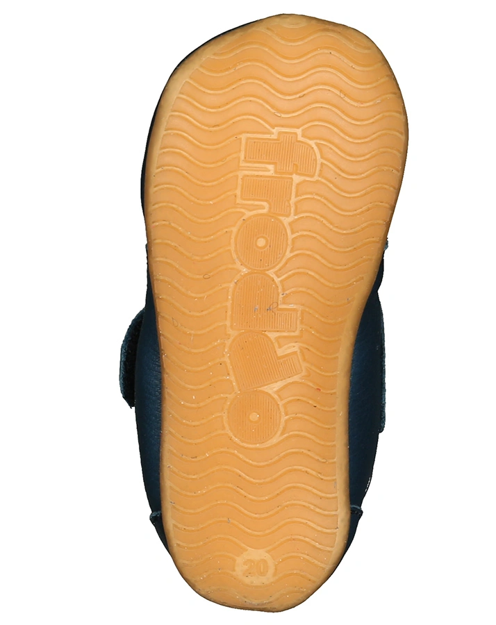Leder-Krabbelschuhe PREWALKERS in dunkelblau