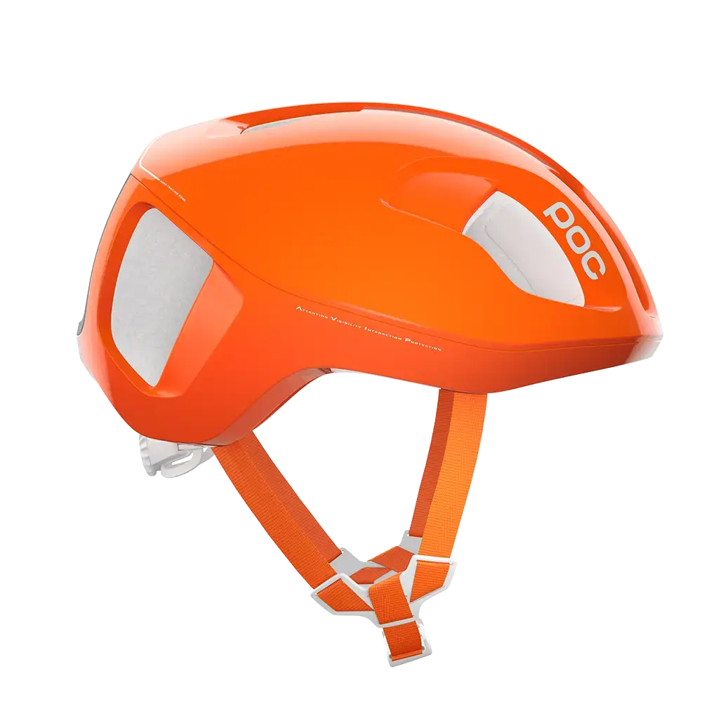 POC Ventral MIPS Race Fietshelm Oranje