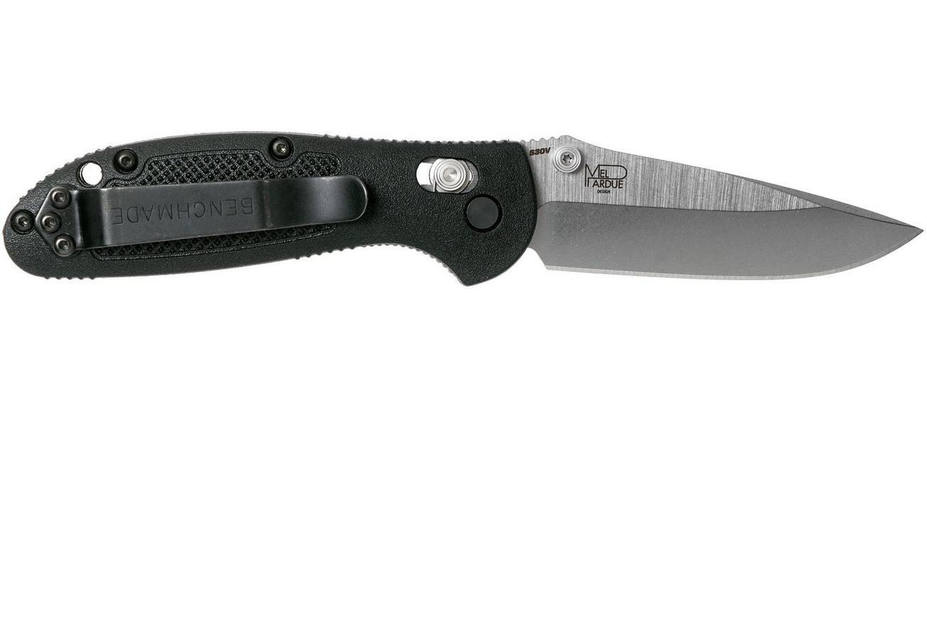 Benchmade Mini-Griptilian 556-S30V zakmes, Mel Pardue design